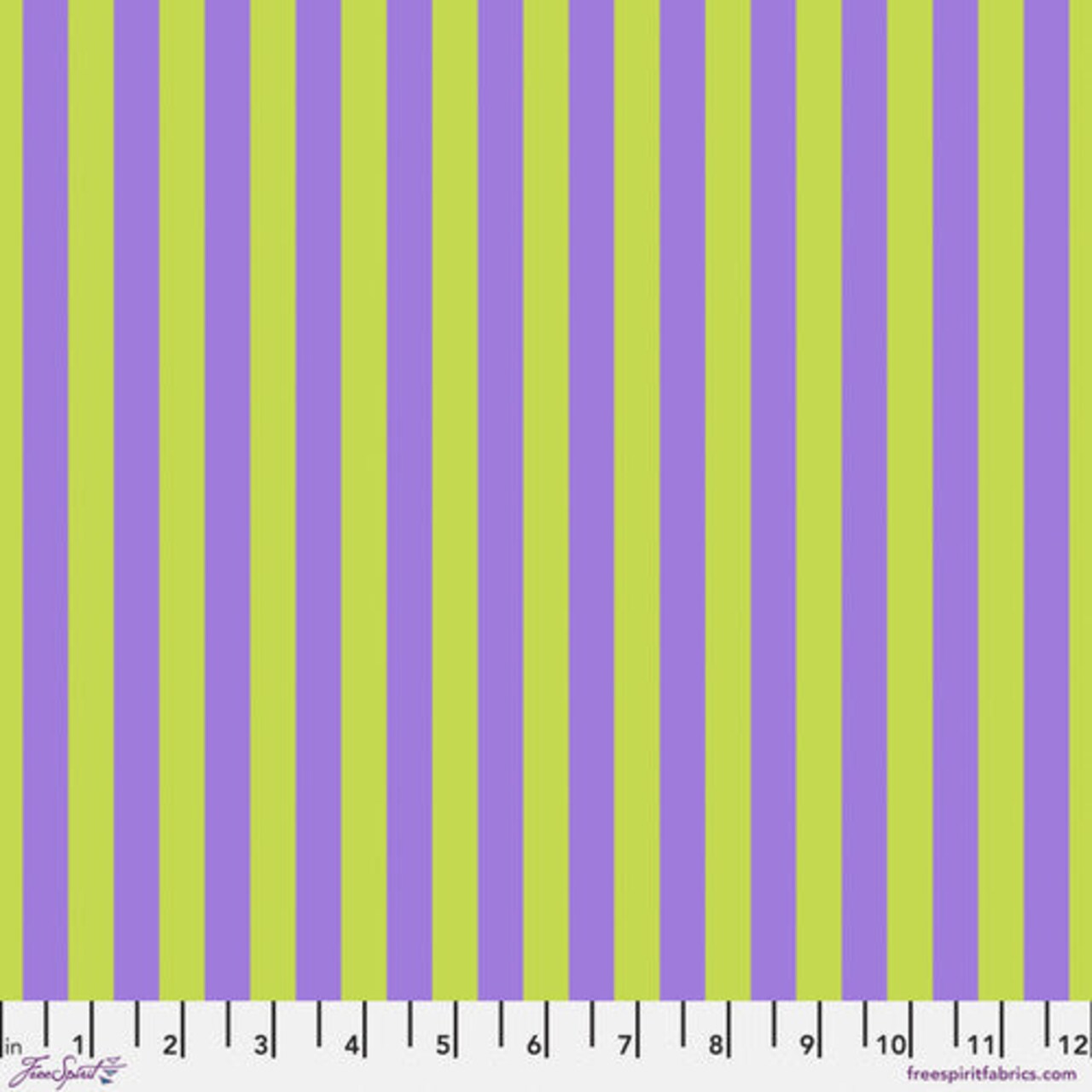 Fabric FreeSpirit Tula Pink Orchid Tent Stripes by the Quarter Yard PWTP069.ORCHI